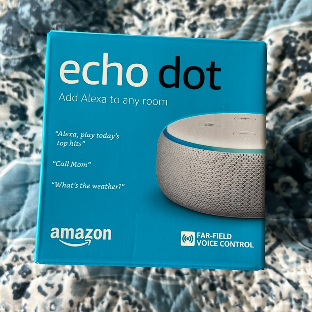 Echo Dot 3rd Generation- New in Box. White.